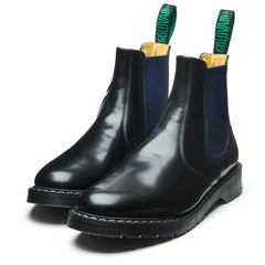Navy Blue & Black Dealer Boot