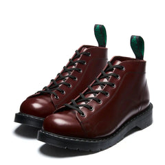 Oxblood Hi-Shine 7 Eye Monkey Boot