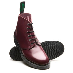 Oxblood Hi-Shine 6 Eye Astronaut Boot