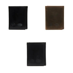 Leather Tri Fold Wallet