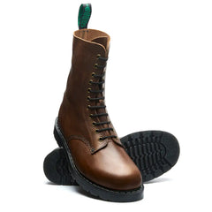 Gaucho Brown Grain 11 Eye Derby Boot
