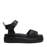Blakesley - Black Greasy One Strap Sandal