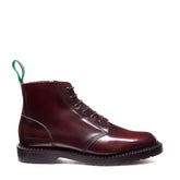 Burgundy Rub-Off 6 Eye Astronaut Boot