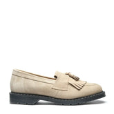 Sand Suede Tassel Loafer