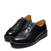 Black Hi-Shine Gibson Shoe & Brogue Kiltie