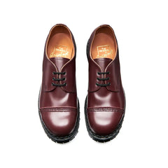 Oxblood Hi-Shine Steel Toe Capped Gibson Shoe