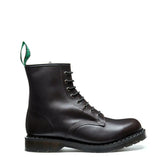 Brown Greasy 8 Eye Derby Boot