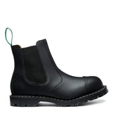 Black Greasy Steel Toe Dealer Boot