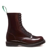 Burgundy Rub-Off 11 Eye Derby Boot