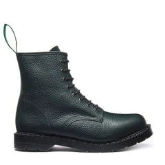 Green Gaucho Grain 8 Eye Derby Boot