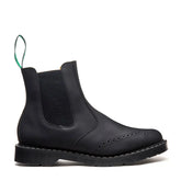Black Greasy Dealer Brogue Boot