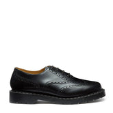 Black Hi-Shine 4 Eye English Oxford Brogue Shoe