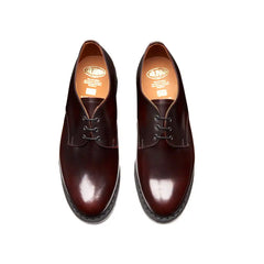 Burgundy Rub-Off Gibson Shoe