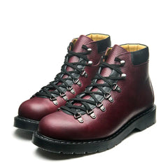 Burgundy Gaucho Grain Urban Hiker