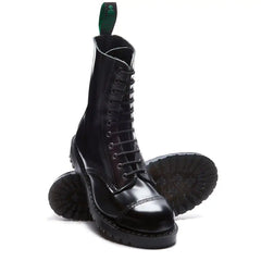 "Englander" Black 11 Eye Steel Toe Derby Boot