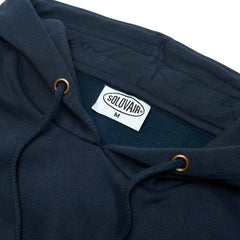 Solovair L/S Logo Pullover Hoodie - Navy