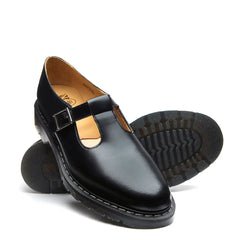 Black Hi-Shine Mary Jane Shoe