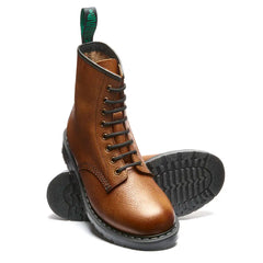 Mahogany Country Calf Grain 8 Eye Derby Boot