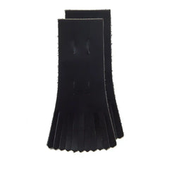 Black Hi-Shine 8 Eye Derby Boot & Boot Kiltie