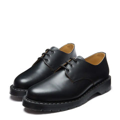 Black Fine Grain 3 Eye Gibson Shoe