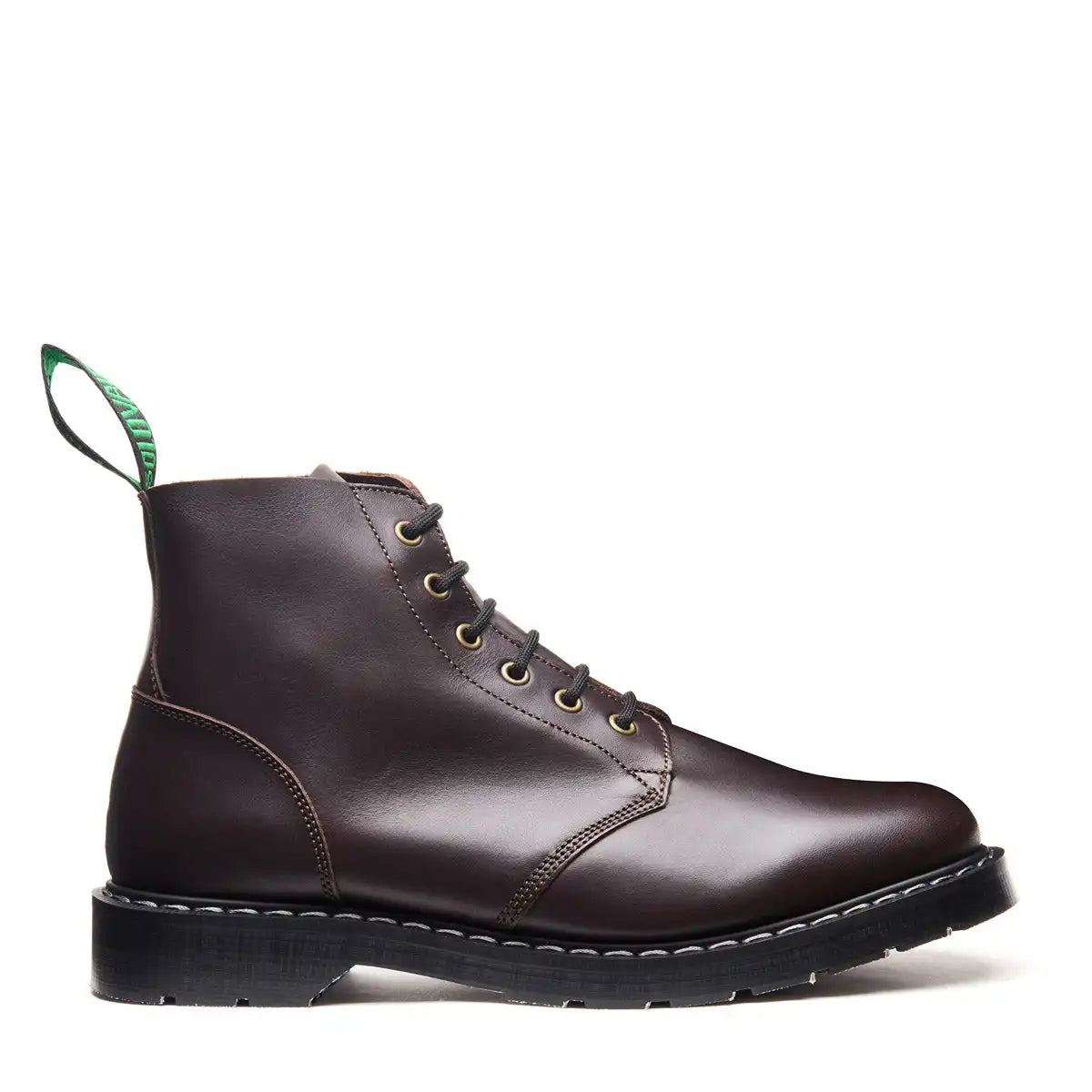 Brown Greasy 6 Eye Astronaut Boot