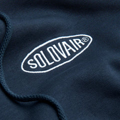 Solovair L/S Logo Pullover Hoodie - Navy