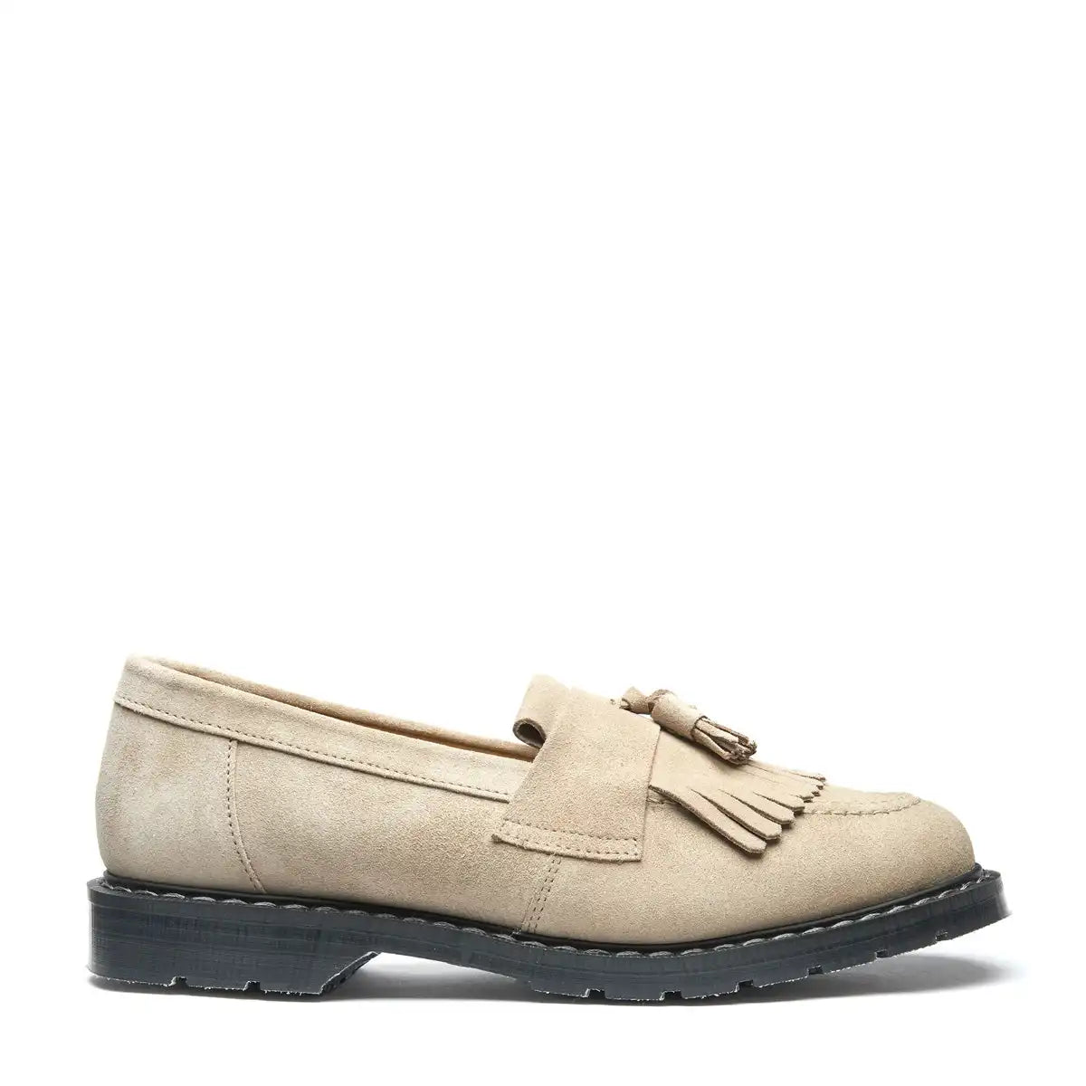 Sand Suede Tassel Loafer