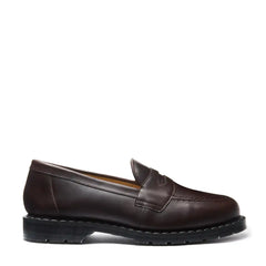 Brown Greasy Penny Loafer