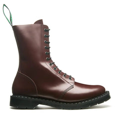 Oxblood Hi-Shine 11 Eye Astronaut Boot