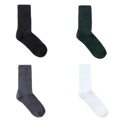 Cotton Thick Solid Socks