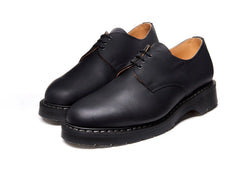 Black Greasy Gibson Shoe
