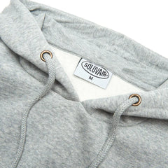 Solovair L/S Logo Pullover Hoodie - Grey
