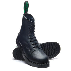 Navy Gaucho Grain 8 Eye Derby Boot