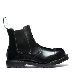 Black Hi-Shine Steel Toe Dealer Boot