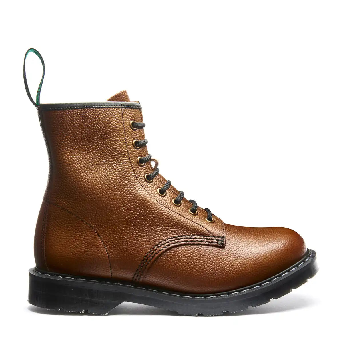 Mahogany Country Calf Grain 8 Eye Derby Boot