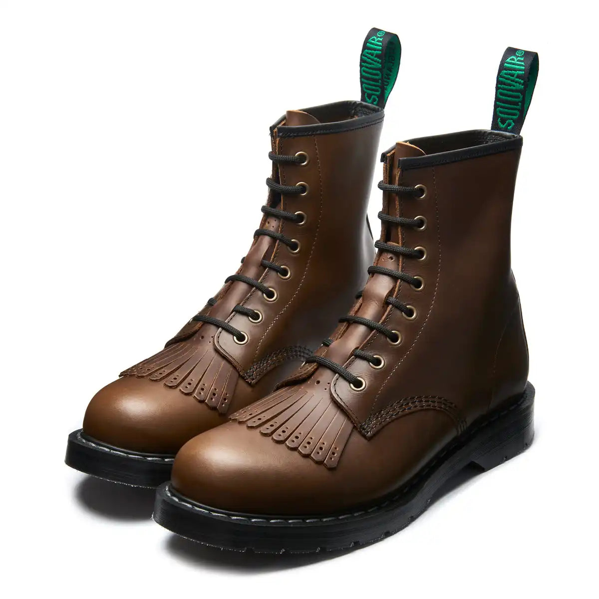 Gaucho Crazy Horse 8 Eye Derby Boot & Brogue Kiltie