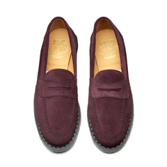 Amarone Suede Penny Loafer