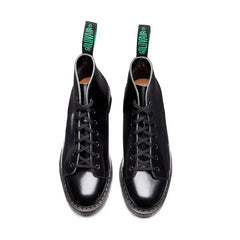 Black Hi-Shine Monkey Boot