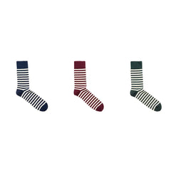 Cotton Striped Socks