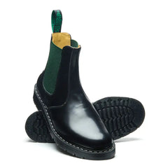 Green & Black Dealer Boot