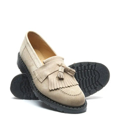 Sand Suede Tassel Loafer