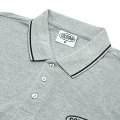 Solovair S/S Polo Shirt - Grey