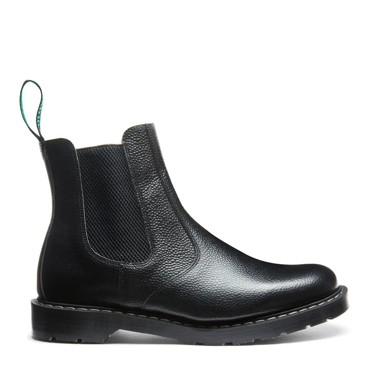 Black Hi-Shine Grain Dealer Boot