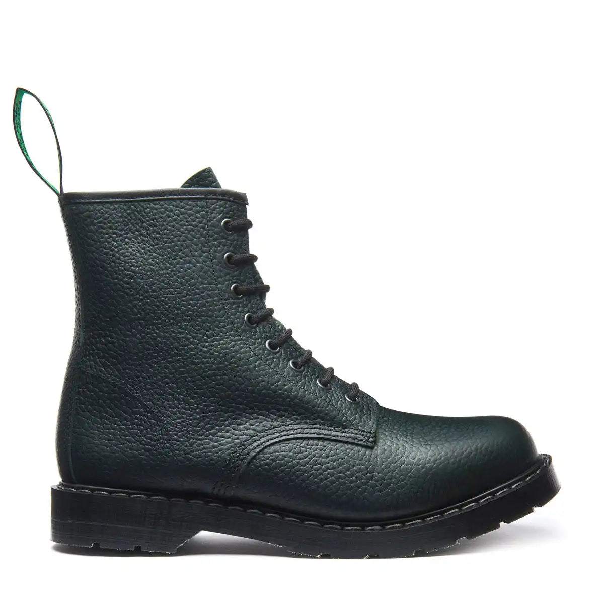Green Gaucho Grain 8 Eye Derby Boot