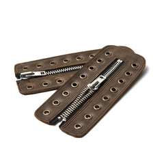 Gaucho Crazy Horse 8 Eye Derby Boot & Zip Guard