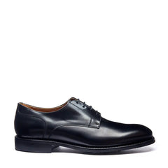 Black Hi-Shine 4 Eye Gibson Shoe