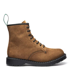 Tan Suede 8 Eye Derby Boot