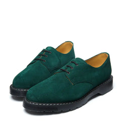 Green Suede 3 Eye Gibson Shoe