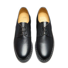 Black Hi-Shine Grain Gibson Shoe