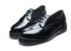 Black Vegan Hi-Shine Gibson Shoe